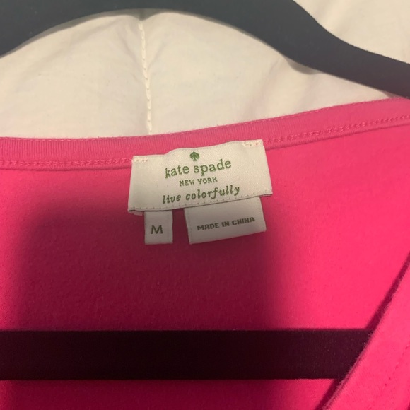 Kate spade  hot pink bow keyhole tank - Picture 3 of 6